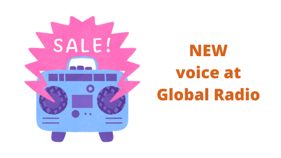New British Female Voiceover for Global Radio!